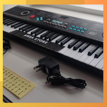 PIANO DIGITAL ELECTRÓNICO PORTÁTIL PARA NIÑOS